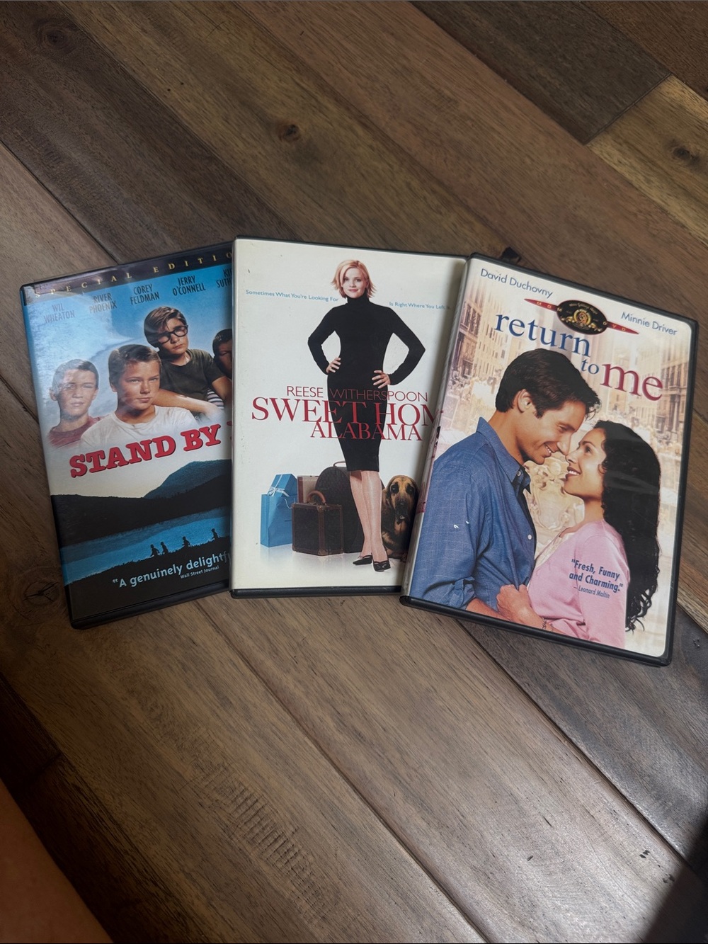 Assorted DVD Movie Lot - Stand By Me, Sweet Home Alabama, Return to Me